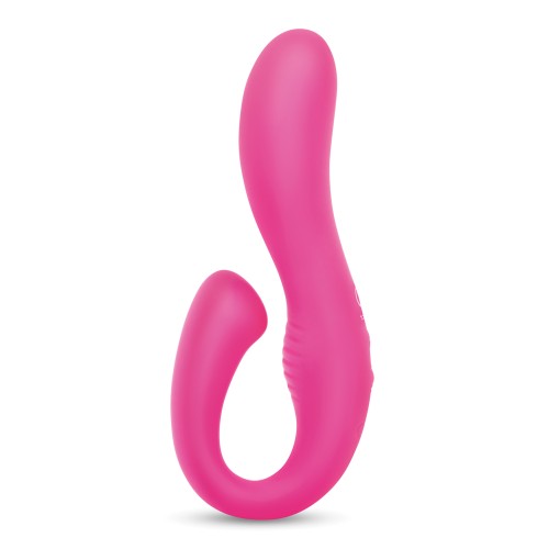 Together Harmony Vibe Versatile Dual-Stim Vibrator Pink