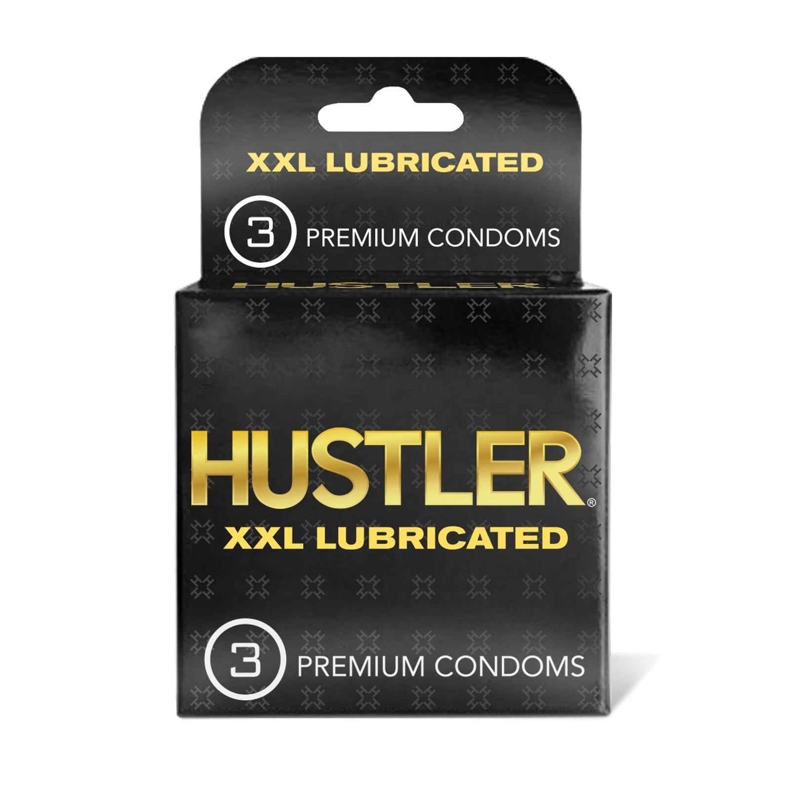 Condones Premium Lubricados Hustler XXL Pack de 3