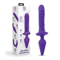 Dildo y Plug Anal Double Pleasure