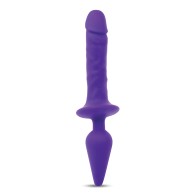 Dildo y Plug Anal Double Pleasure