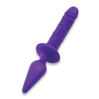 Dildo y Plug Anal Double Pleasure