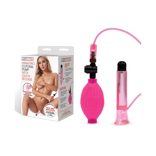 Vibrating Clitoral Pump for Enhanced Pleasure