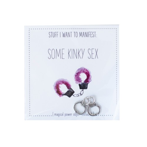 Cartas Mini de Sexo Kinky y Amuleto para Manifestar