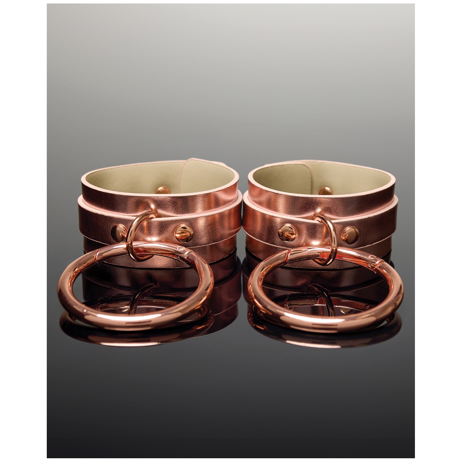 Pleasure Collection Adjustable Handcuffs - Rose Gold