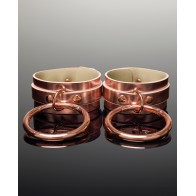 Pleasure Collection Adjustable Handcuffs - Rose Gold