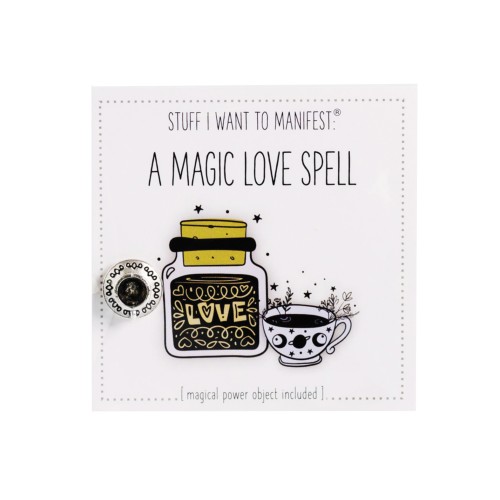 Warm Human Magic Love Spell Mini Card Charm