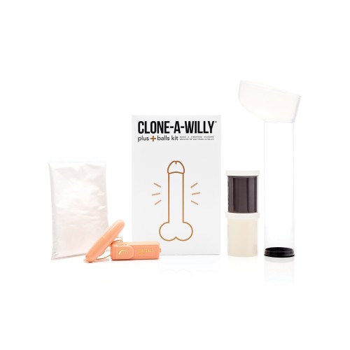 Kit Clone-A-Willy Plus+ Tono de Piel Oscuro