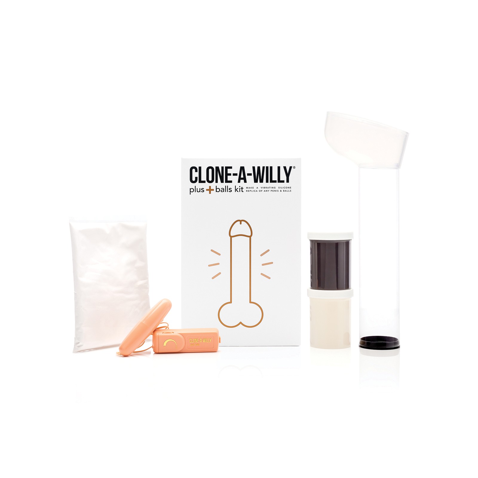 Kit Clone-A-Willy Plus+ Tono de Piel Oscuro