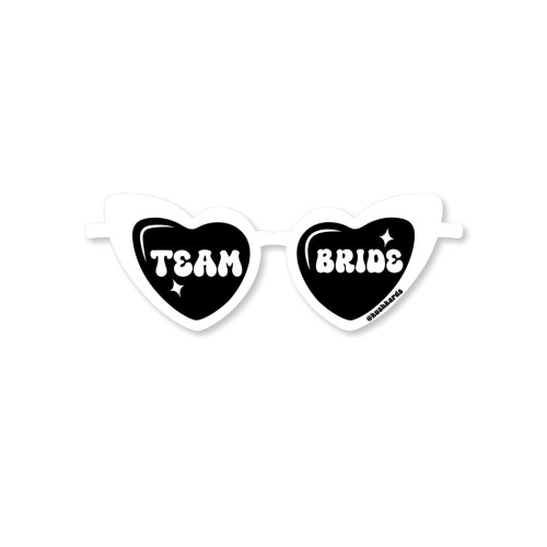 Pack de Pegatinas Team Bride - Celebra con Estilo