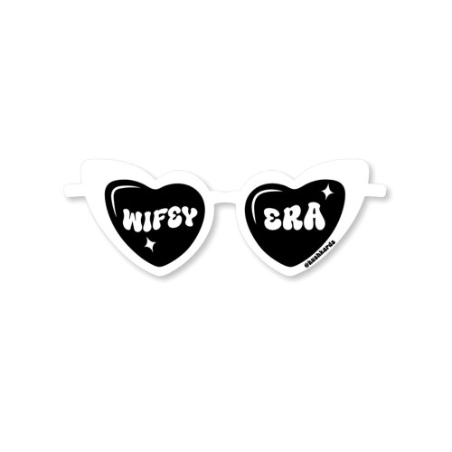 Wifey Era Sunglass Sticker Pack of 3