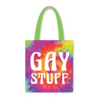 Gay Stuff Multi Color Reusable Tote Bag