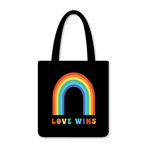 Bolsa Reutilizable Love Wins para Aventura Elegantes