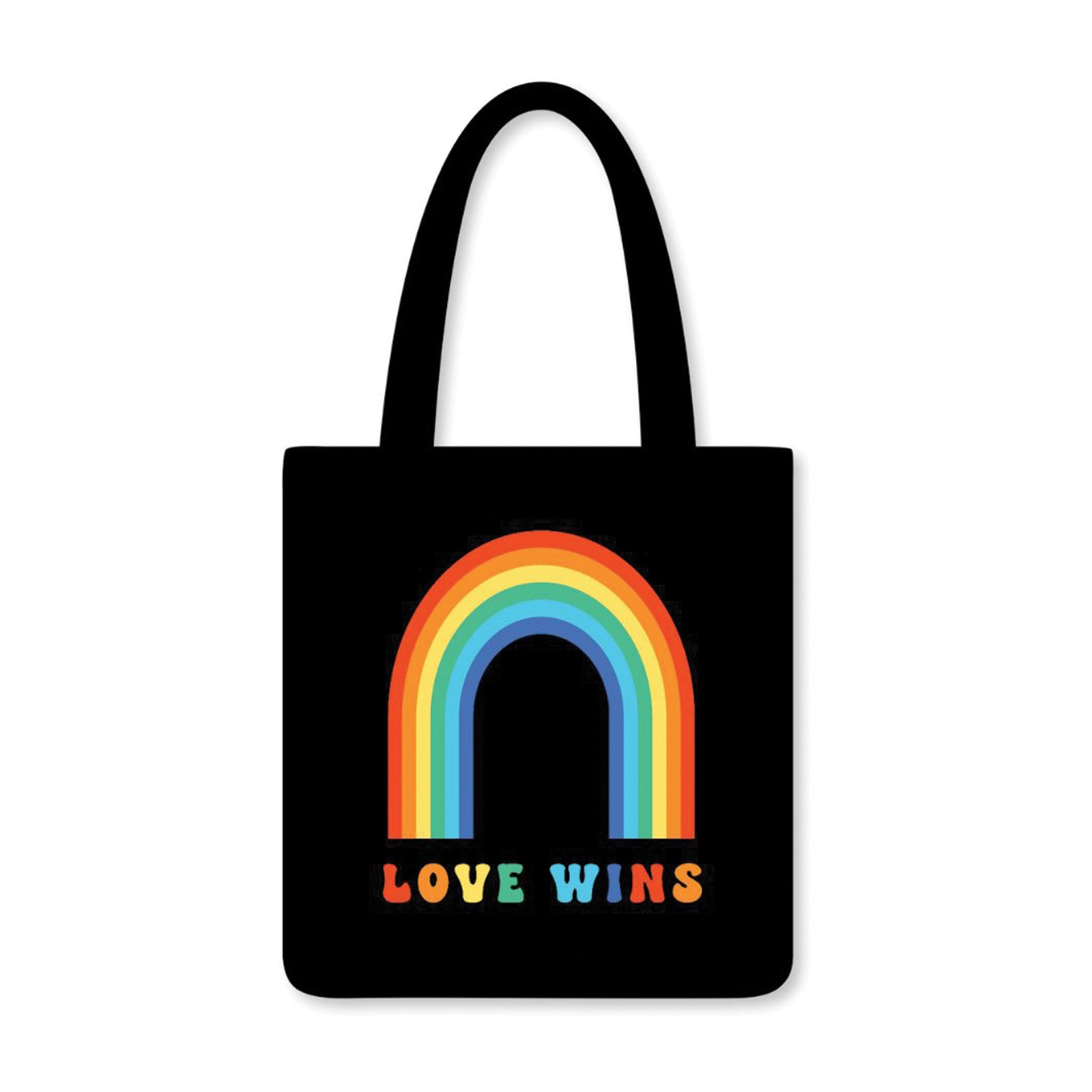 Love Wins Reusable Shopping Tote for Stylish Adventures