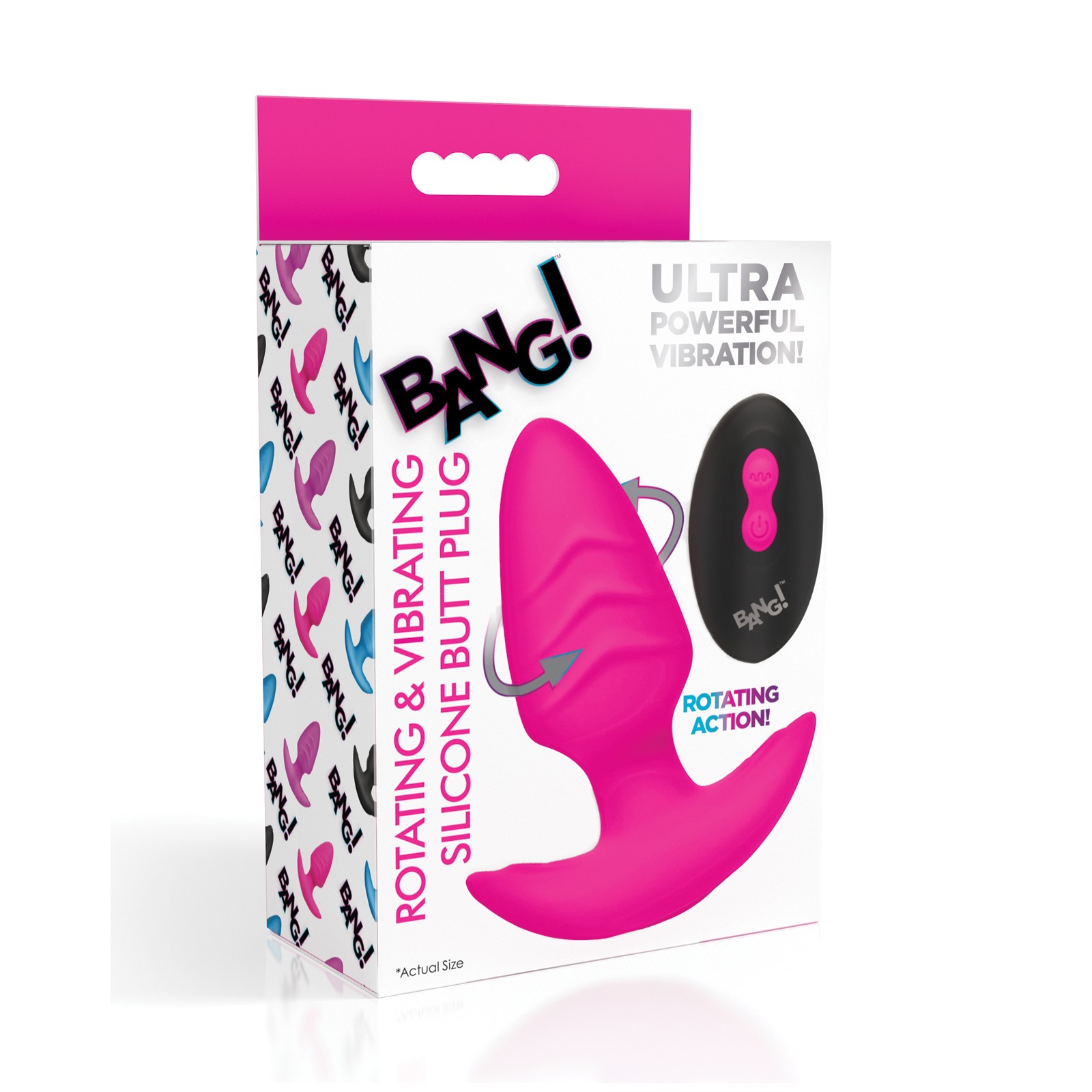 Bang! Rotating Vibrating Butt Plug