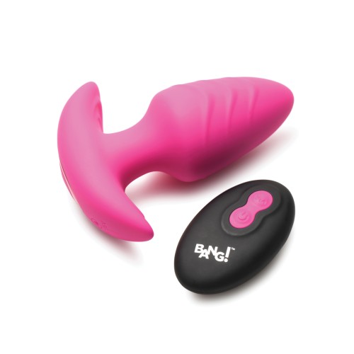 Plug Anal Rotativo y Vibrador Bang!