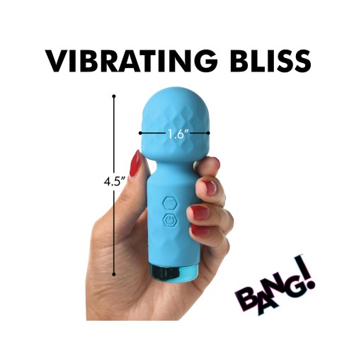 Bang Mini Silicone Wand Blue