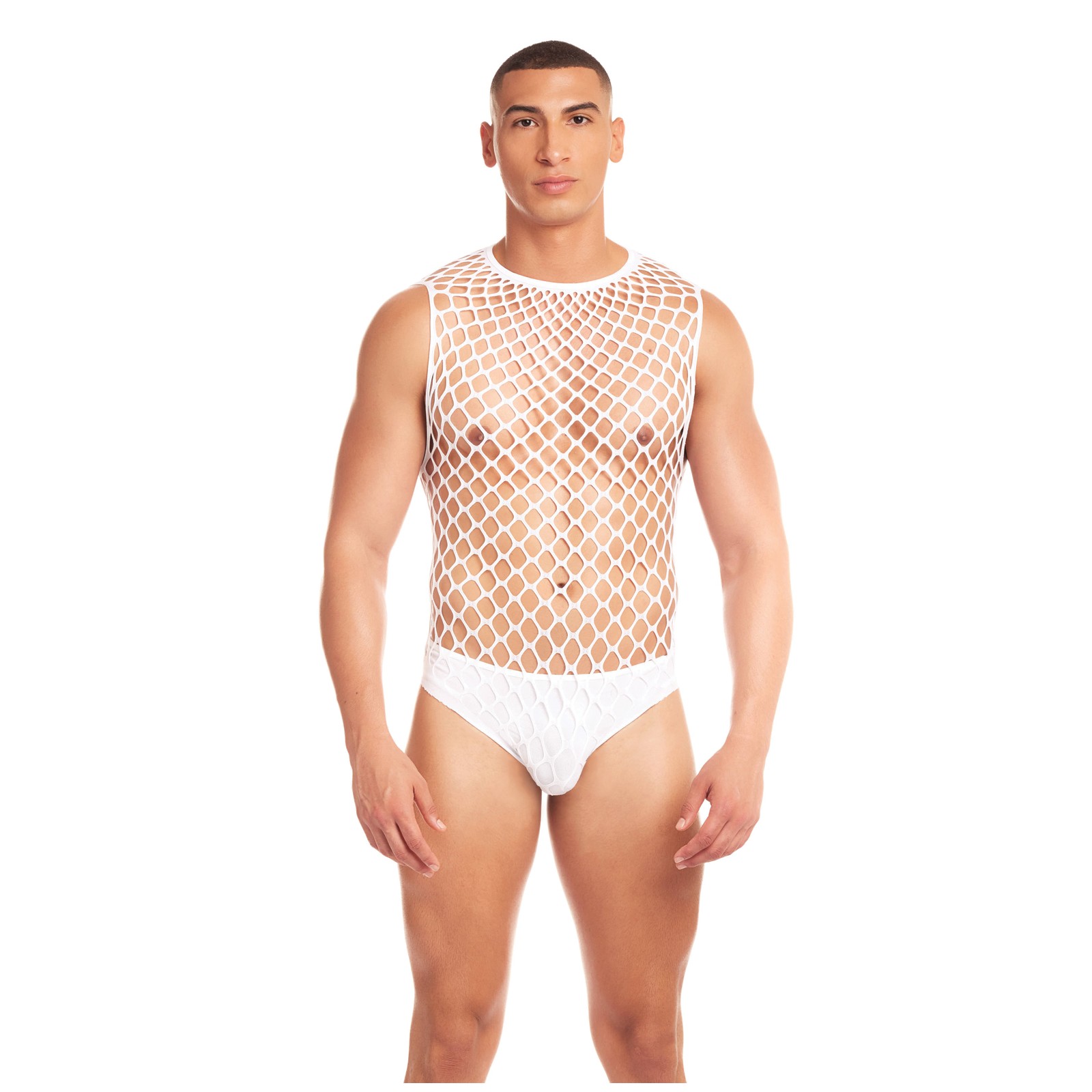 Rainbow Party Mesh Unitard Set