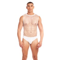 Rainbow Party Mesh Unitard Set