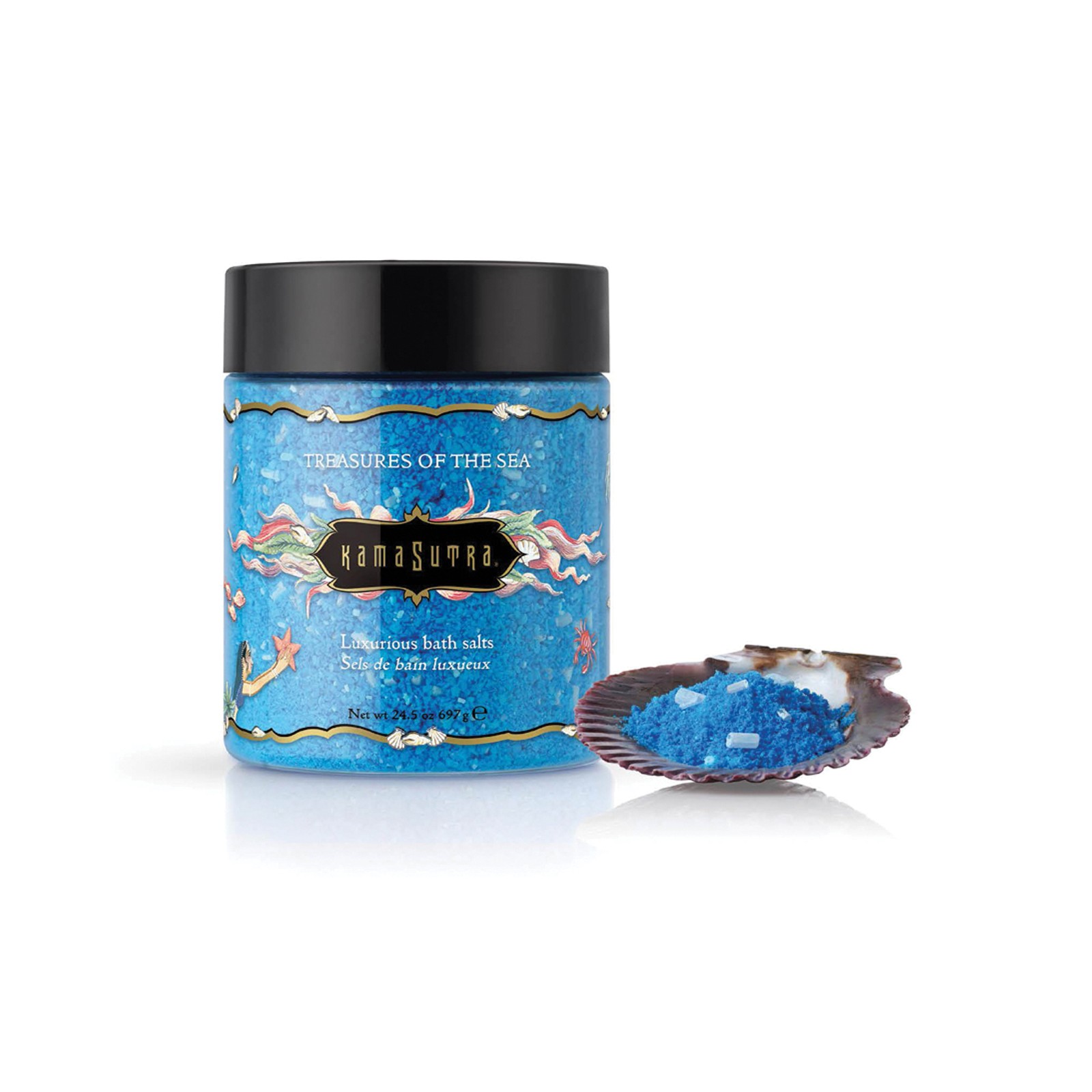 Kama Sutra Treasures of the Sea Bath Kit - Blue