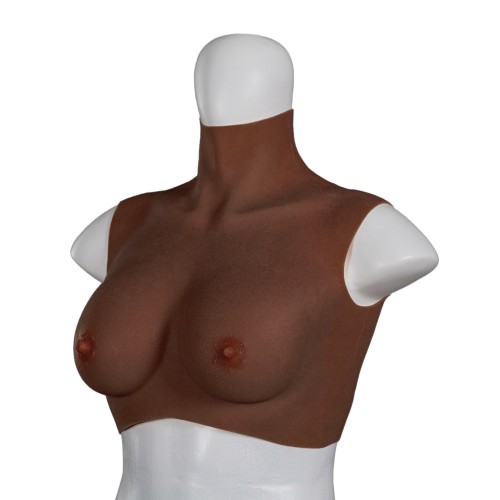 Forma de Pecho Ultra Realista Talla B Pequeña Negra - XX-DREAMTOYS