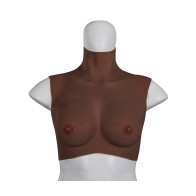 Forma de Pecho Ultra Realista Talla B Pequeña Negra - XX-DREAMTOYS