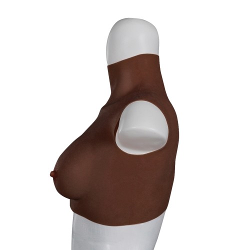 Forma de Pecho Ultra Realista Talla B Pequeña Negra - XX-DREAMTOYS