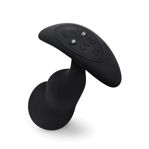 b-Vibe Plug Snug Control Remoto P-Spot - Negro