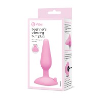 b-Vibe Beginner's Vibrating Butt Plug Pink