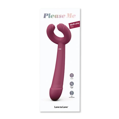 Love to Love Please Me Multi-Play Vibrator - Ultimate Versatility