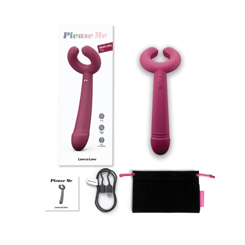 Love to Love Please Me Multi-Play Vibrator - Ultimate Versatility