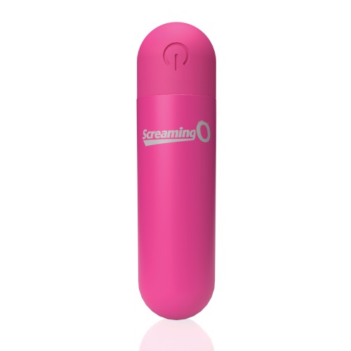 Soft Touch Rechargeable Bullet Vibrator - Pink