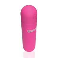 Soft Touch Rechargeable Bullet Vibrator - Pink