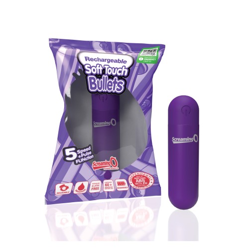 Screaming O Soft Touch Rechargeable Bullet Purple