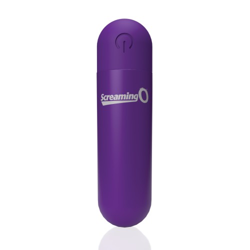 Screaming O Soft Touch Rechargeable Bullet Purple