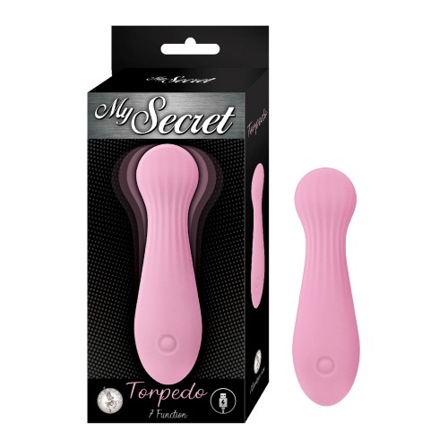 Mi Torpedo Secreto Vibrador Bullet Recargable en Rosa