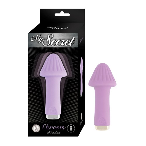 My Secret Shroom Purple Bullet Vibrator for Intense Pleasure