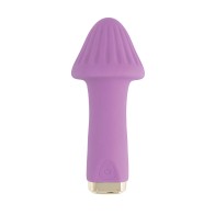 Honguito Secreto Vibrador Púrpura para Placer Intenso