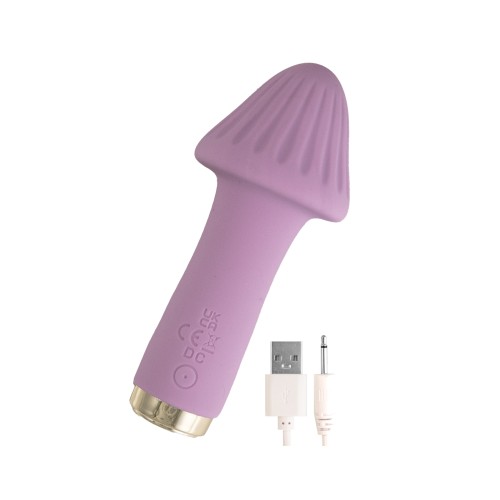 Honguito Secreto Vibrador Púrpura para Placer Intenso