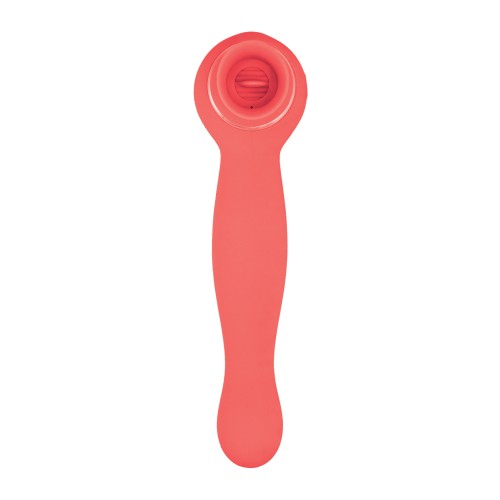 Blaze Luscious Licker Vibrator Coral