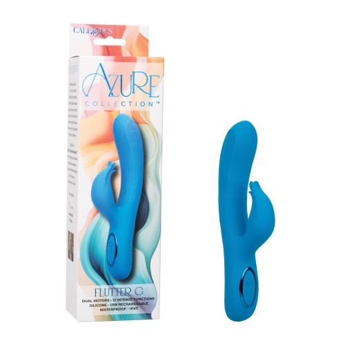 Azure Collection Flutter G Vibrator for Ultimate Pleasure