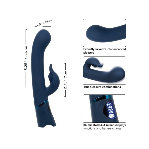 Orgasmatron Digital G-Teaser Vibrator Blue