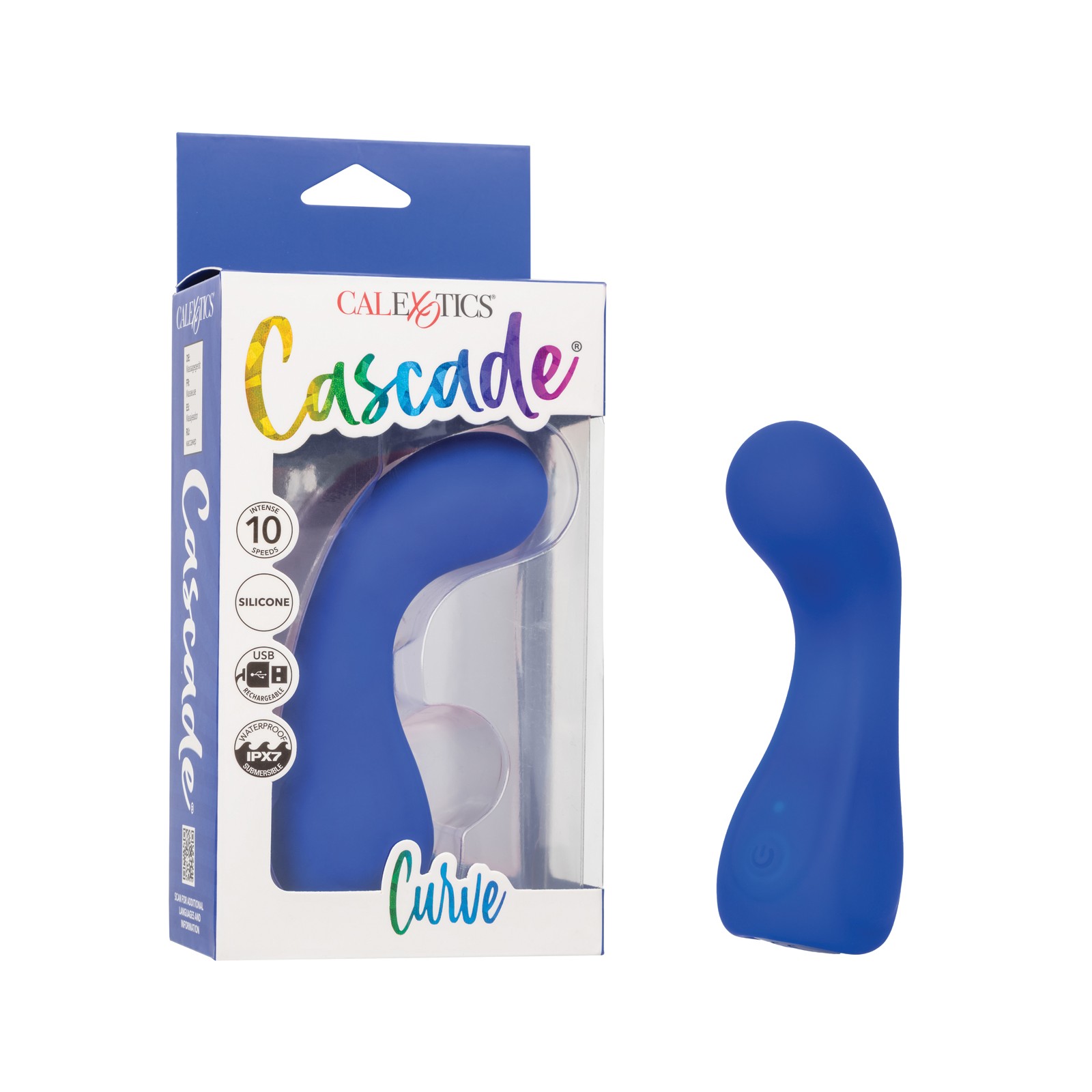 Cascade Curve Stimulator - Blue Sensational Fun