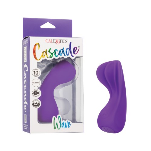 Cascade Wave Purple Waterproof Stimulator