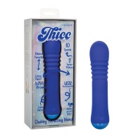 Thicc Chubby Thrusting Wand - Blue