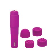 Kyst Mega-Mite Pink Stimulator with Interchangeable Tips