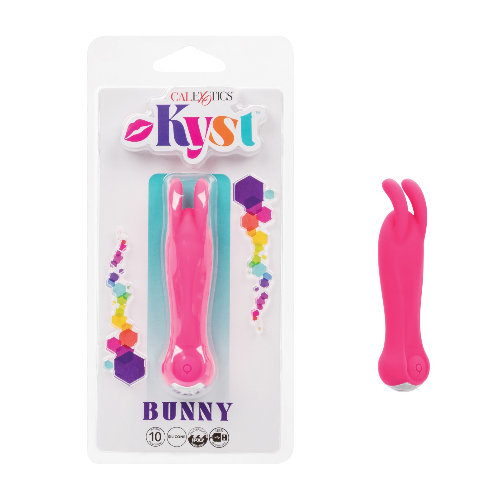 Kyst Bunny Stimulator with Bunny Ears - Pink