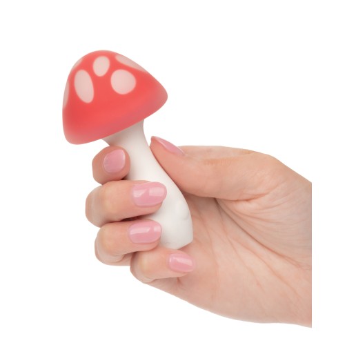 Masajeador Juguetón Muff Shroom Naughty Bites - Rojo/Blanco