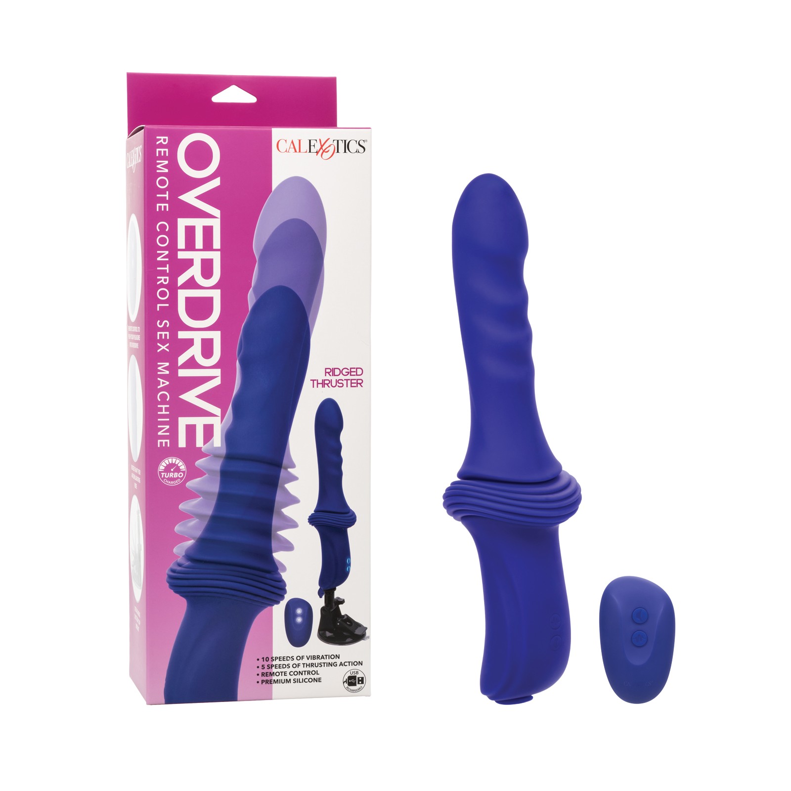 Máquina Sexual de Control Remoto Overdrive - Experiencia de Placer Supremo