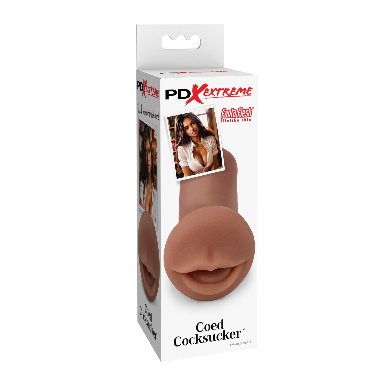 PDX Extreme Coed Cocksucker Realistic Stroker