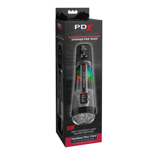 PDX Elite ViewTube MAX Black Automatic Stroker